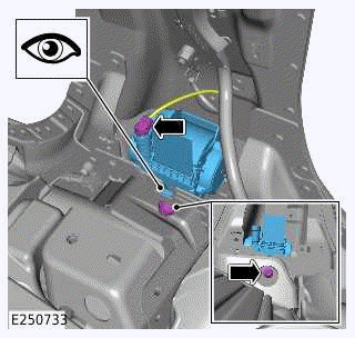 Front Row Seatbelt Retractor - 110